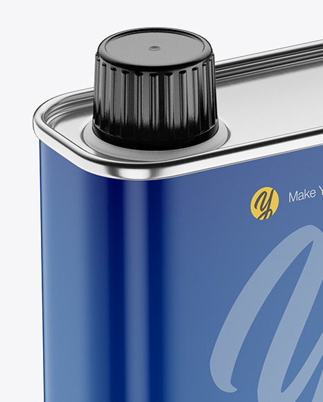 Oil Tin Can Mockup PSD #2