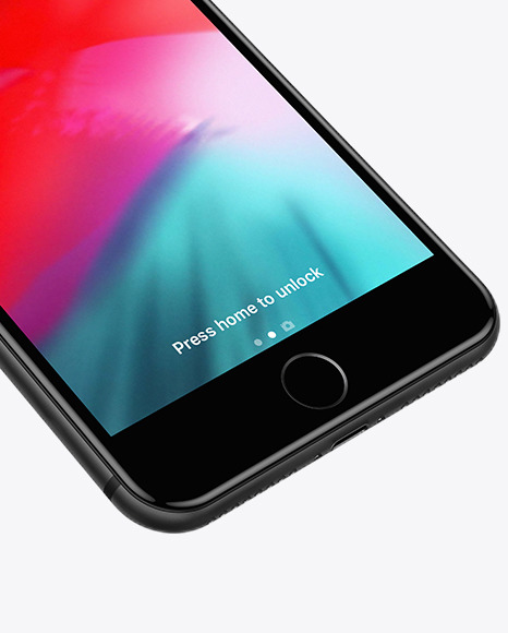 Apple iPhone 7 Plus Mockup PSD #4