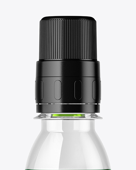 Clear Glass Medicine Bottle Mockup PSD #2