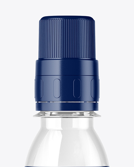 Clear Glass Medicine Bottle Mockup PSD #2