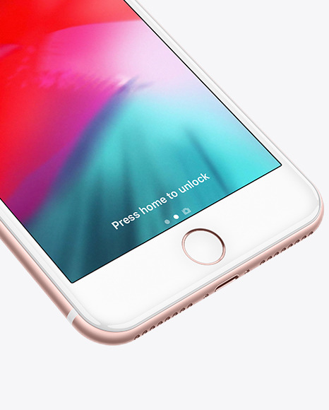 Apple iPhone 7 Plus Mockup PSD #4