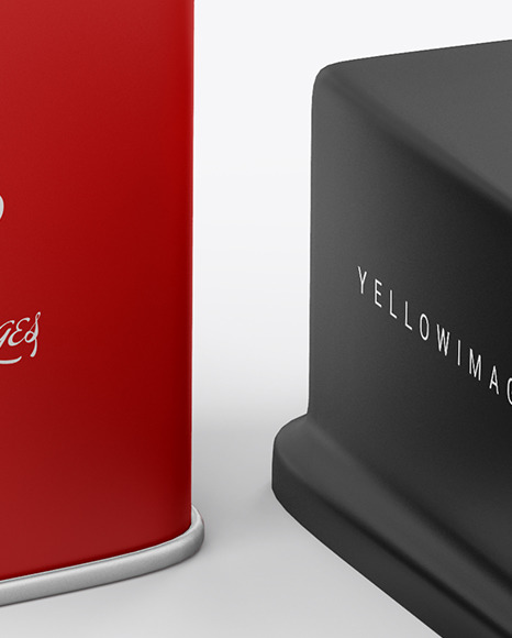 Matte Tin Can Mockup PSD #6