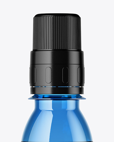 Download Blue Glass Medicine Bottle Psd Mockup Yellowimages