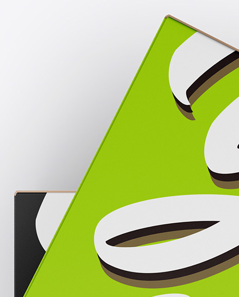 Two Paper Boxes Mockup PSD #2