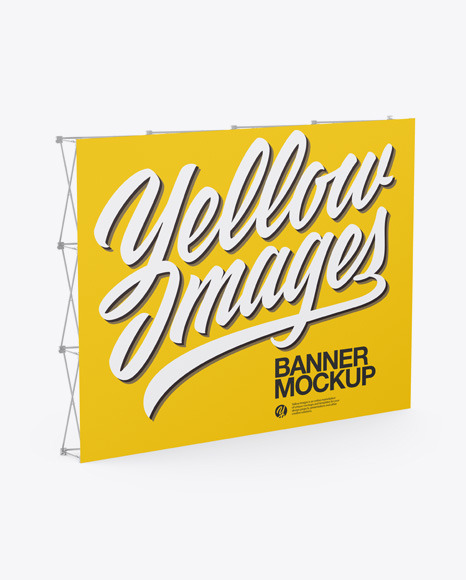 Banner Mockup PSD #2