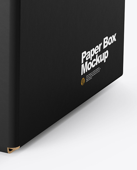 Paper Box Mockup PSD #1