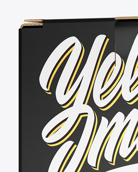 Paper Box Mockup PSD #2