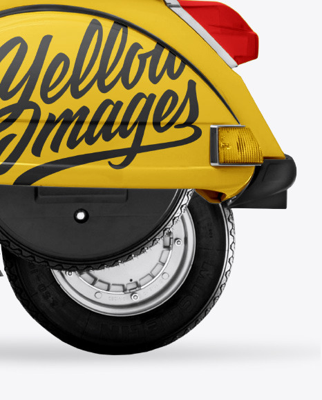 Download PSD Delivery Scooter Mockup Branding Mockups