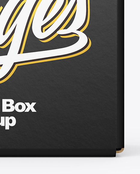 Paper Box Mockup PSD #1