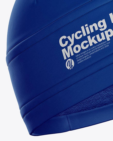 Cycling Hat Mockup   Half Side View PSD #1