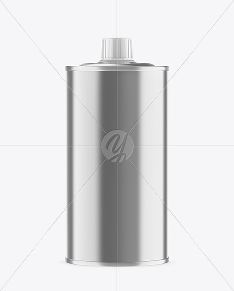 250ml Metallic Olive Oil Tin Can Mockup In Can Mockups On Yellow Images Object Mockups