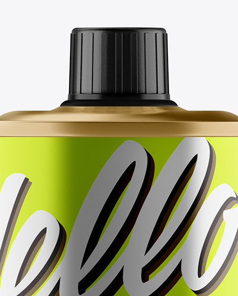 Download 0 5l Metallic Olive Oil Tin Can Mockup In Can Mockups On Yellow Images Object Mockups Yellowimages Mockups