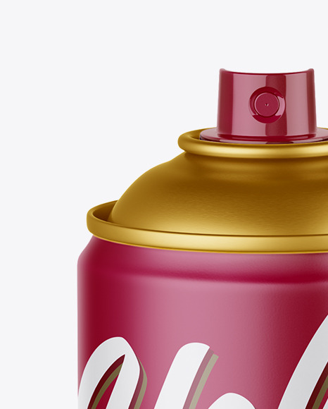 Download Matte Spray Can Without Cap Mockup In Can Mockups On Yellow Images Object Mockups Yellowimages Mockups