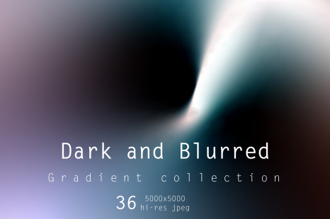 Dark and Blurred Holo Gradients