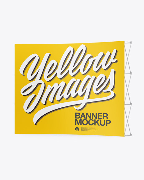 Banner Mockup PSD #2