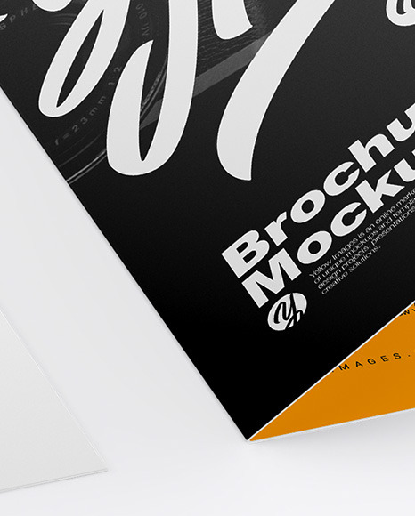 Two Brochures Mockup PSD #1