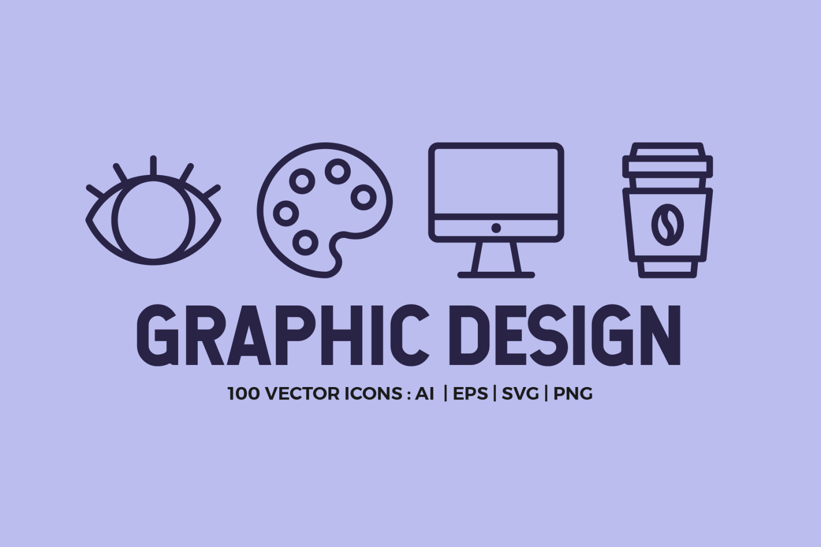 Graphic design tools icon set Royalty Free Vector Image