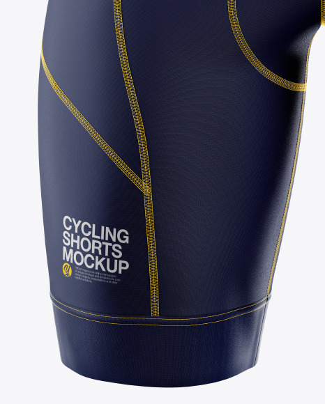 Download Men S Cycling Shorts Mockup In Apparel Mockups On Yellow Images Object Mockups