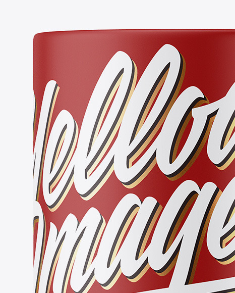Matte Coffee Cup Mockup PSD #1