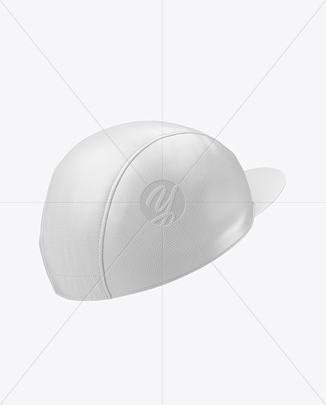 Download Cycling Cap Mockup Back View In Apparel Mockups On Yellow Images Object Mockups