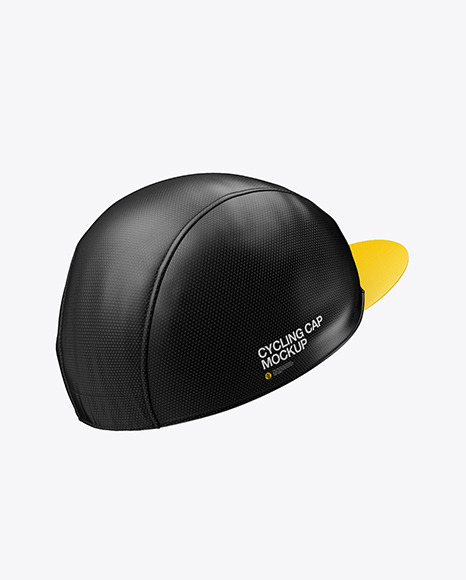 Download Cycling Cap Mockup In Apparel Mockups On Yellow Images Object Mockups