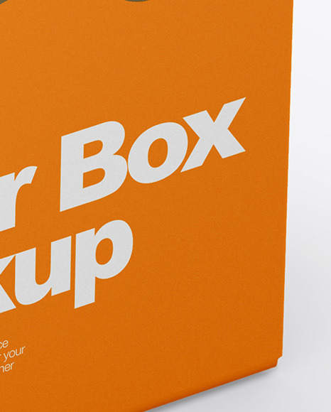 Paper Box Mockup PSD #1