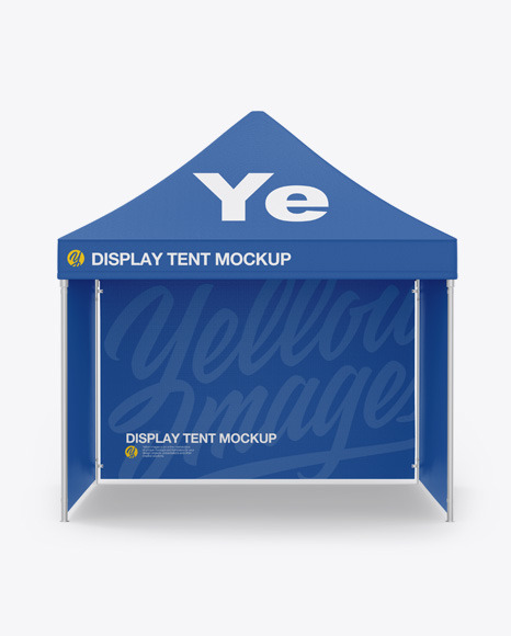 Display Tent Mockup PSD #3