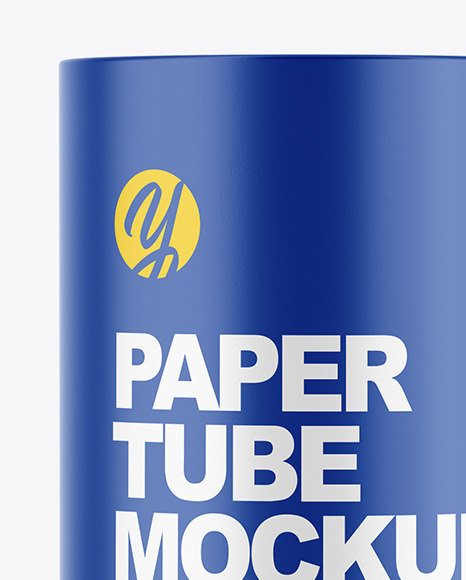 Paper Tube Mockup PSD #2