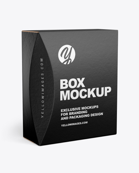 Download Box Mockup In Box Mockups On Yellow Images Object Mockups