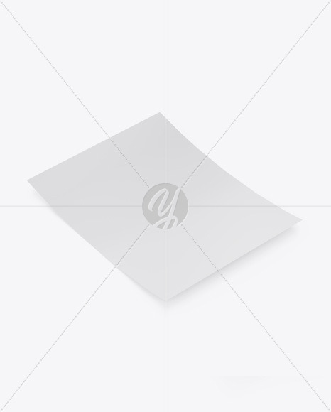 Paper Mockup PSD #3