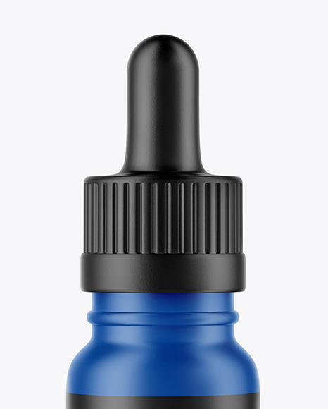 Matte Dropper Bottle Mockup PSD #2