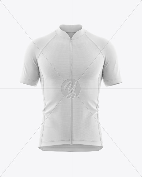 Download Men S Cycling Jersey Mockup Back View In Apparel Mockups On Yellow Images Object Mockups PSD Mockup Templates