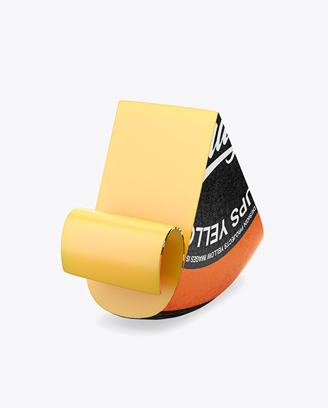 Sliced Cheese Mockup