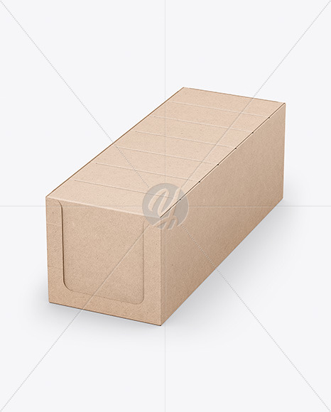 Download Kraft Box With Boxes Mockup In Box Mockups On Yellow Images Object Mockups