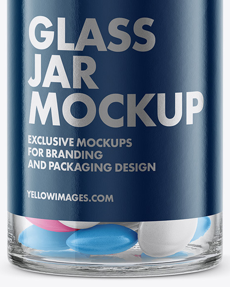 Download Glass Jar With Tablets Mockup In Jar Mockups On Yellow Images Object Mockups Yellowimages Mockups