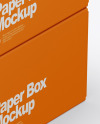 Paper Boxes Mockup