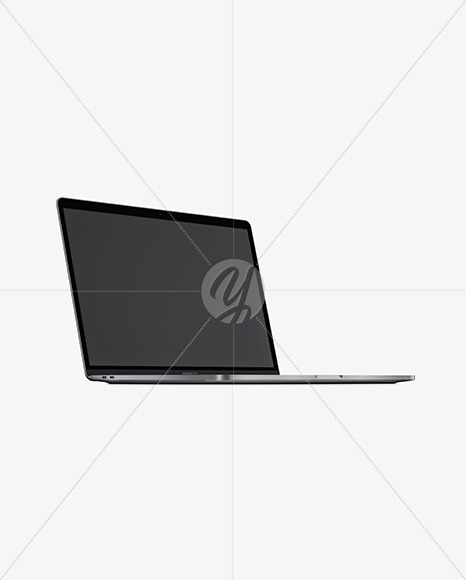 Download Space Gray Macbook Pro Mockup In Device Mockups On Yellow Images Object Mockups PSD Mockup Templates