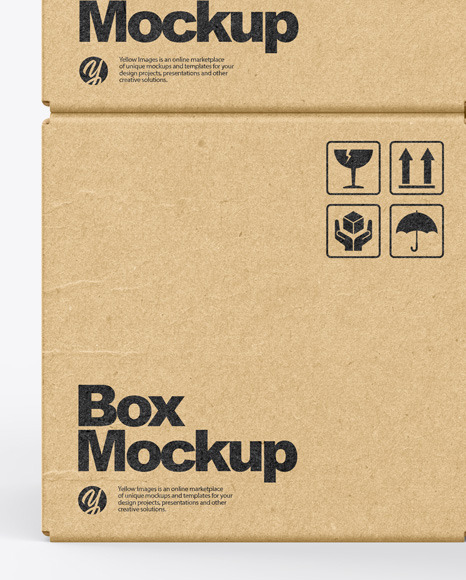 Kraft Boxes Mockup