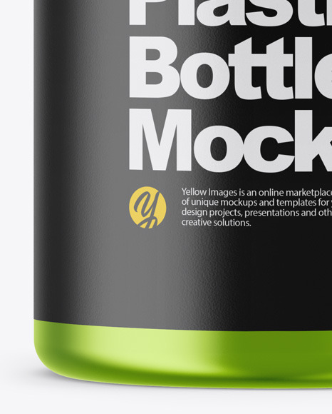 Metallic Pills Bottle Mockup PSD #1