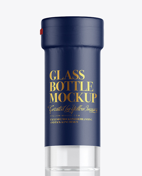 Download Clear Glass Grappa Bottle Mockup In Bottle Mockups On Yellow Images Object Mockups