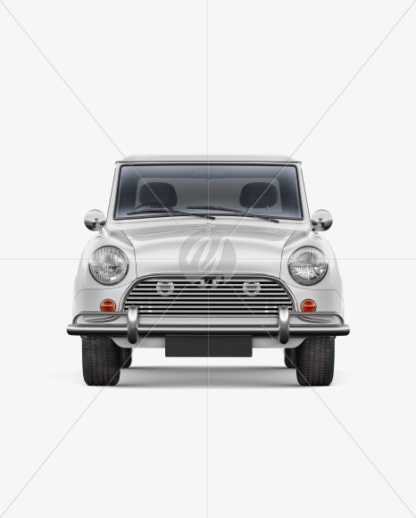 Download Download Retro Soupe Car Front View Psd Free Downloads Key Mockup PSD Mockup Templates