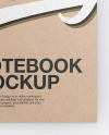 Kraft Notebook Mockup