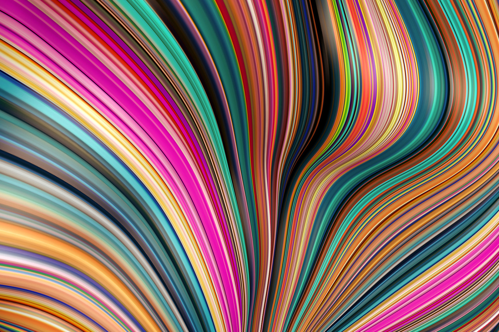 Swerve Sweeping Line Textures on Yellow Images Creative Store