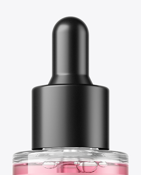 Glass Dropper Bottle Mockup PSD #1
