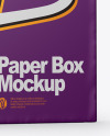 Paper Box Mockup