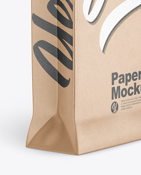 Download Paper Bag Mockup In Bag Sack Mockups On Yellow Images Object Mockups PSD Mockup Templates