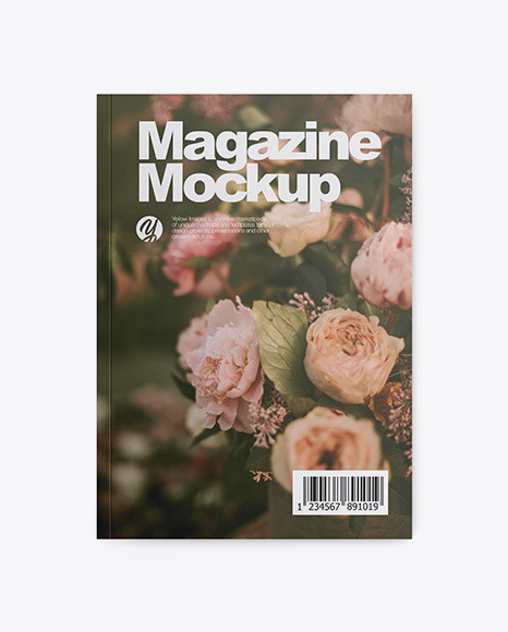 Glossy Magazine Mockup