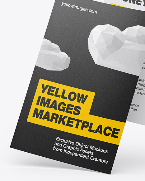 Download A4 Size Brochure Mockup Psd Free Download Yellowimages