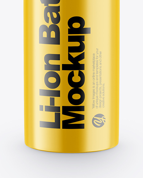 Download Li Ion Battery Mockup In Object Mockups On Yellow Images Object Mockups Yellowimages Mockups