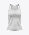 Melange Women's Tank Top Mockup